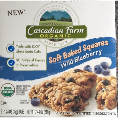 Soft Baked Squares, Wild Blueberry
