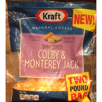 Shredded Cheese, Colby & Monterey Jack