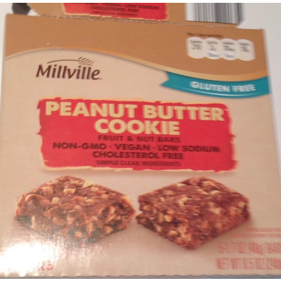 Fruit & Nut Bars, Peanut Butter Cookie