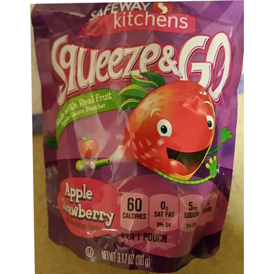 Squeeze & Go, Apple Strawberry