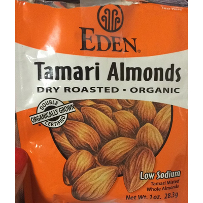 Tamari Almonds, Dry Roasted