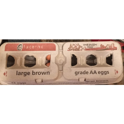 Large Brown Grade AA Eggs