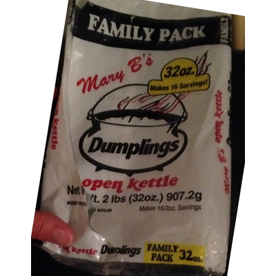 Dumplings, Open Kettle