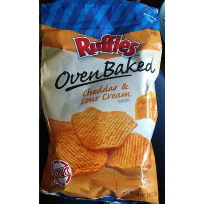 Oven Baked Potato Chips, Cheddar & Sour Cream