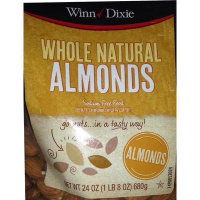 Almonds, Whole Natural