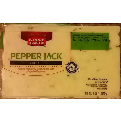 Cheese, Pepper Jack
