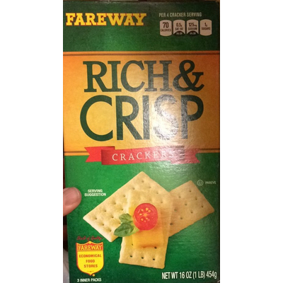 Crackers, Rich & Crisp