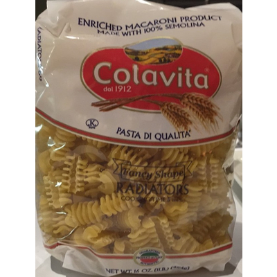 Pasta, Radiators