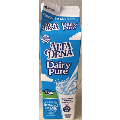 Reduced Fat Milk