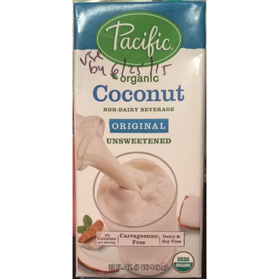 Organic Coconut Beverage, Original Unsweetened
