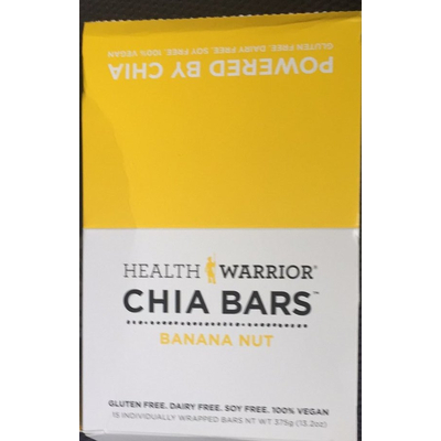 Chia Bars, Banana Nut