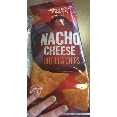 Tortilla Chips, Nacho Cheese