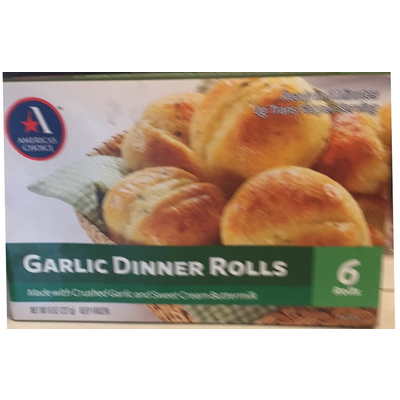 Dinner Rolls, Garlic
