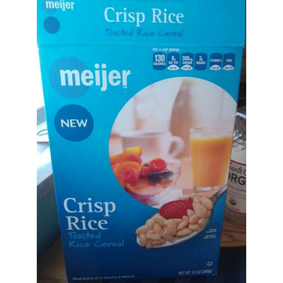 Crisp Rice, Toasted Rice Cereal