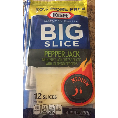Big Slice Cheese, Pepper Jack