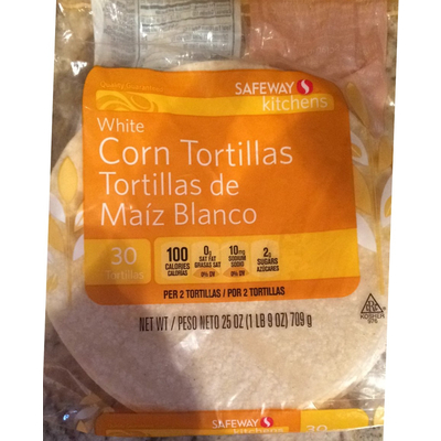 Corn Tortillas, White