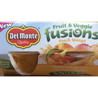 Fruit & Veggie Fusions, Peach Mango