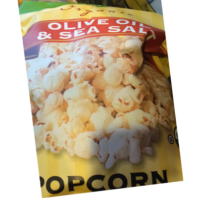Organic Popcorn, Olive Oil & Sea Salt