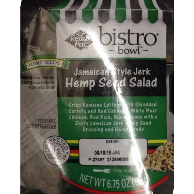 Jamaican Style Jerk Hemp Seed Salad