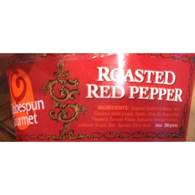 Hummus, Roasted Red Pepper