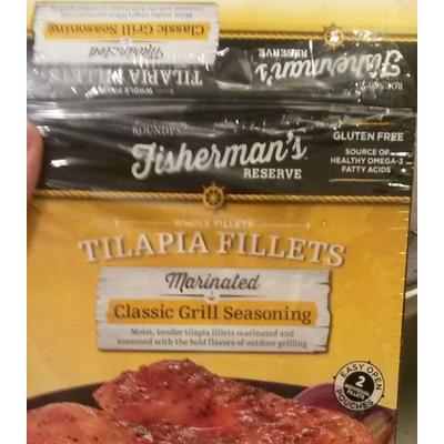 Tilapia Fillets, Marinated