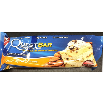 Protein Bar, Vanilla Almond Crunch