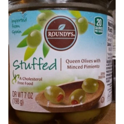 Stuffed Queen Olives with Minced Pimiento