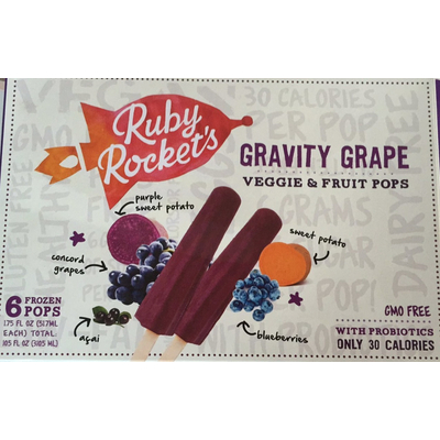 Veggie & Fruit Pops, Gravity Grape