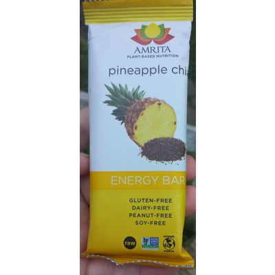 Energy Bar, Pineapple Chia