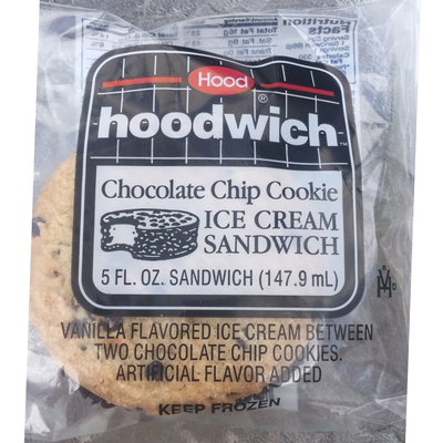 Ice Cream Sandwich, Chocolate Chip Cookie