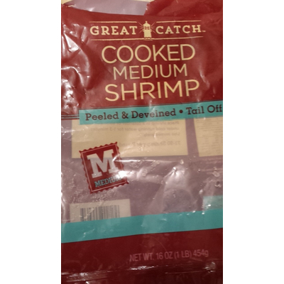 Cooked Medium Shrimp