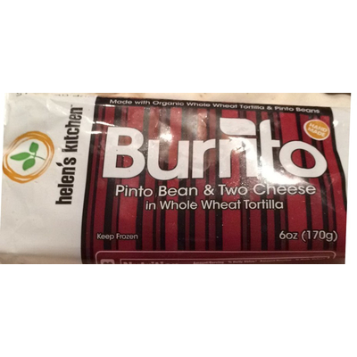 Burrito, Pinto Bean & Two Cheese
