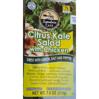 Citrus Kale Salad with Chicken