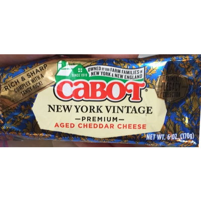 New York Vintage Aged Cheddar Cheese