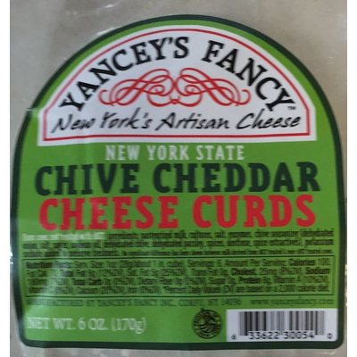 Cheese Curds, Chive Cheddar