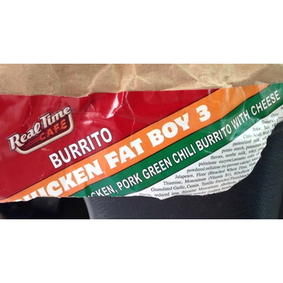 Burrito, Chicken Fat Boy 3