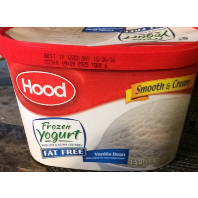 Frozen Yogurt, Vanilla Bean