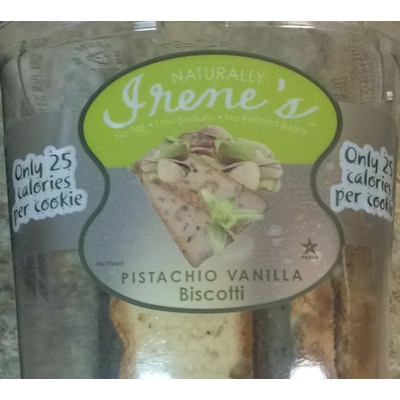 Pistachio Vanilla Biscotti