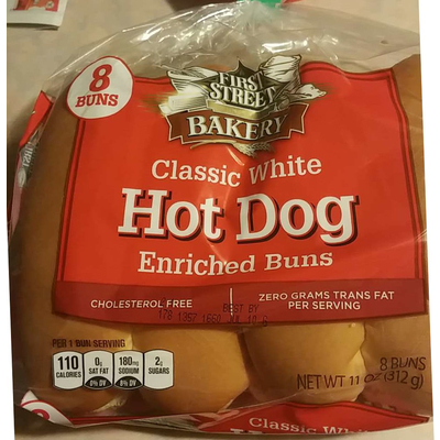 Hot Dog Enriched Buns
