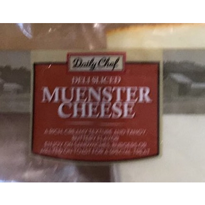 Sliced Cheese, Muenster