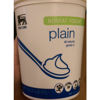 Nonfat Yogurt, Plain