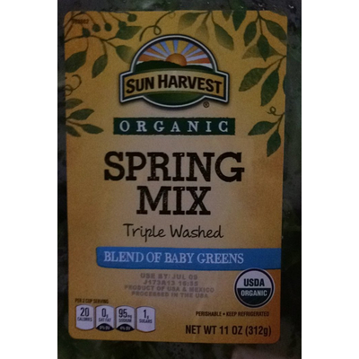Organic Spring Mix
