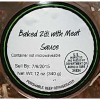 Baked Ziti with Meat Sauce