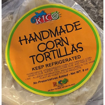 Handmade Corn Tortillas