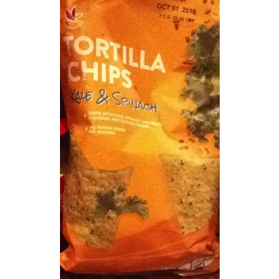 Tortilla Chips, Kale & Spinach