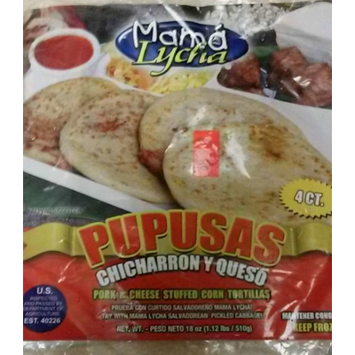 Pupusas, Pork & Cheese Stuffed Corn Tortillas