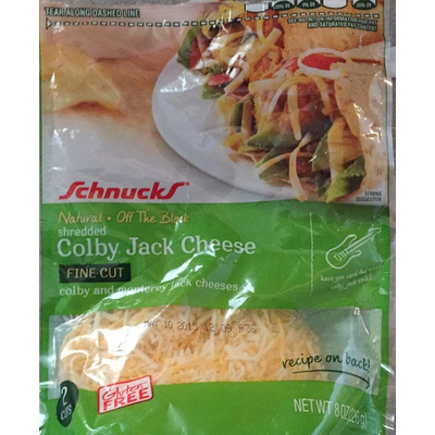 Fine Cut Shredded Cheese, Colby Jack