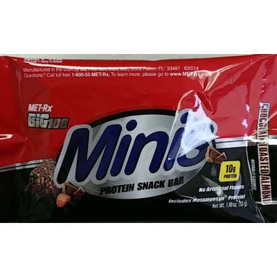 Minis Protein Snack Bar, Chocolate Toasted Almond