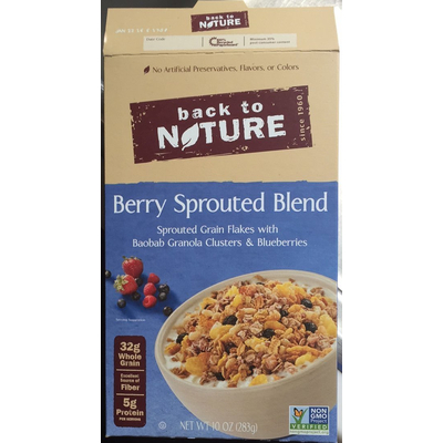 Cereal, Berry Sprouted Blend