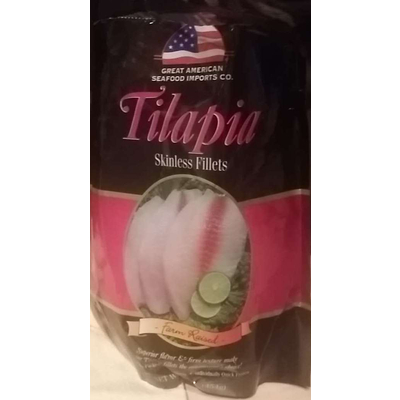 Tilapia, Skinless Fillets